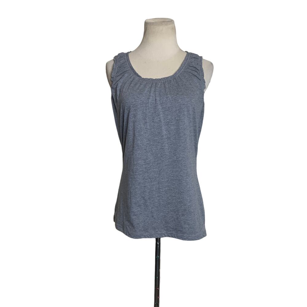 Merona gray sleeveless top size M